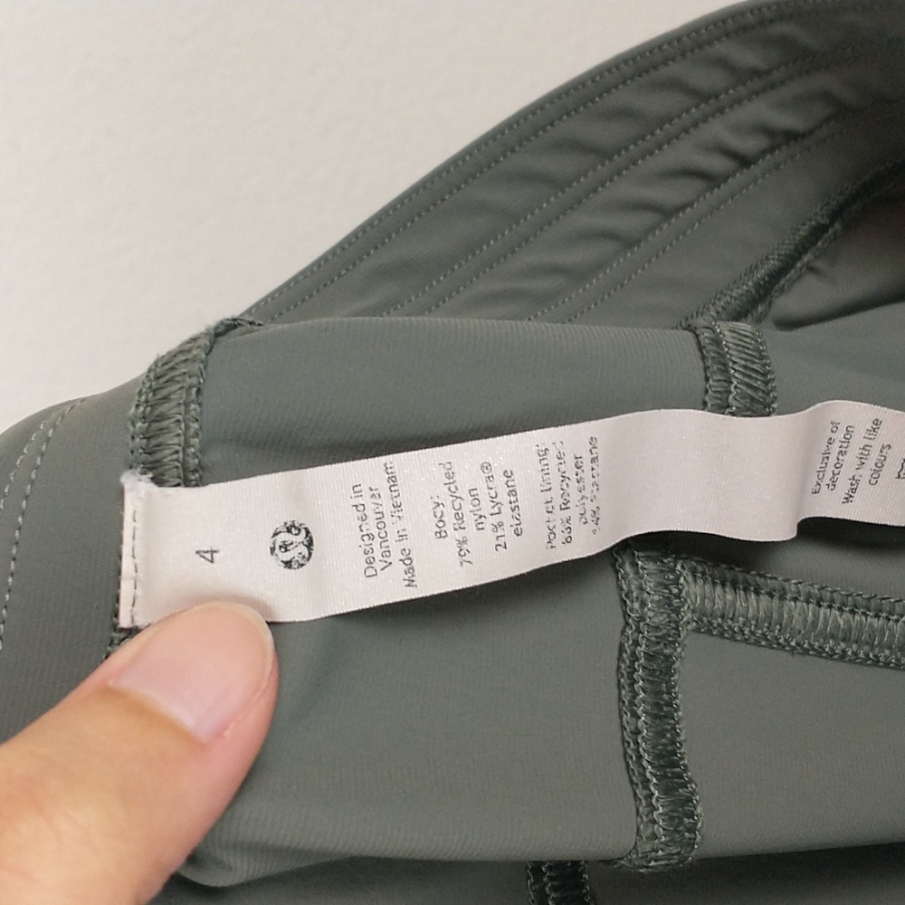 Lululemon Adaptive State Joggers High Rise 28" Womens 4 Grey Sage Stretch - Picture 10 of 10